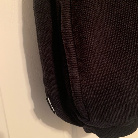 ASHWORTH Navy Blue Knit Golf Vest - Picture 3 of 9